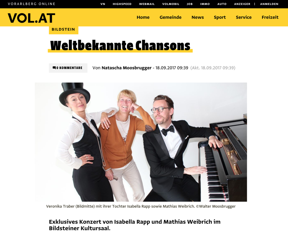 Weltbekannte Chansons